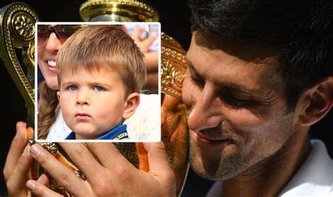Novak djokovic is a serbian professional tennis player who is considered one of the greatest tennis players ever. Novak Djokovic's son BARRED from Wimbledon final due to THIS rule | UK | News | Express.co.uk
