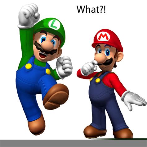 Mario And Luigi Clipart Free Images At Clker Com Vector Clip Art