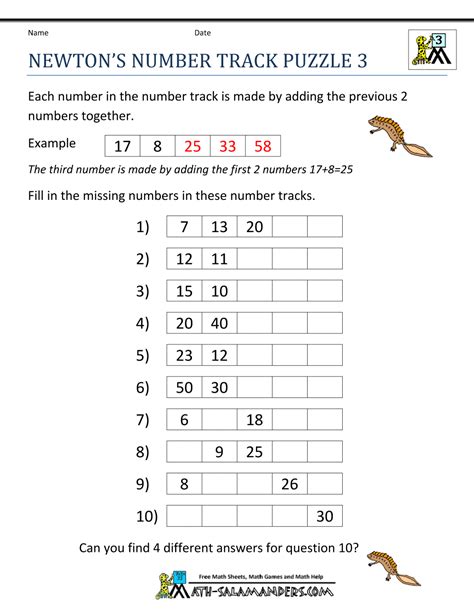 Module 3 extends the study of factors from 2, 3, 4, 5, and 10 to include all units from 0 to 10, as well as. Math Puzzle Worksheets 3rd Grade | Matek