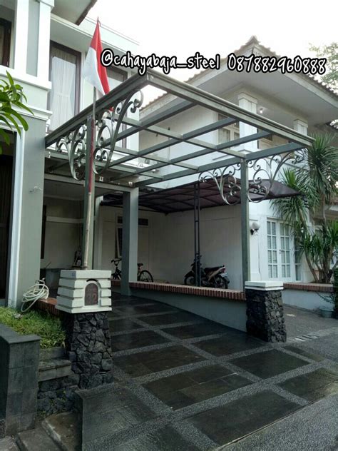 Besi Tempa Klasik: RANGKA KANOPI BESI TEMPA ( WROUGHT IRON ) KLASIK