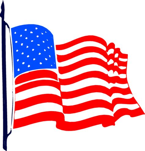 American Flag Cartoon - ClipArt Best