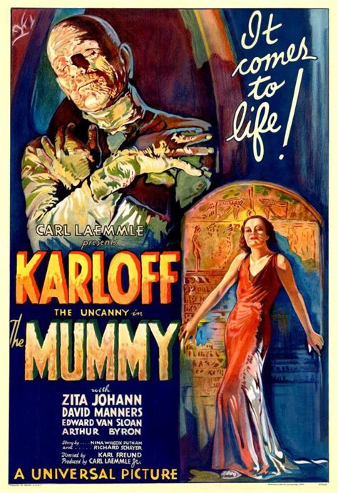 The Mummy Movie Poster Movie Posters Vintage Old Movie Posters