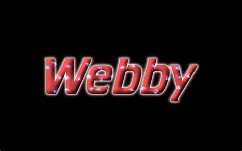 Webby Logo Outil De Conception De Nom Gratuit à Partir De Texte