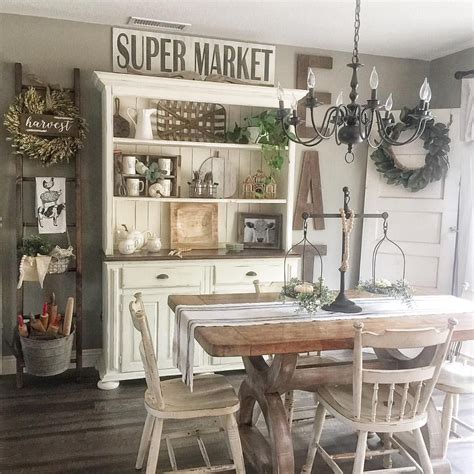 Farmhouse Blog Refference Farmhouse Dining Room Sets With Hutch