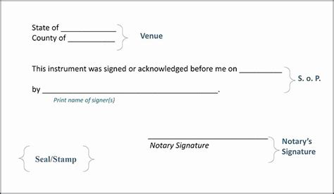 Notary Signature Blocks