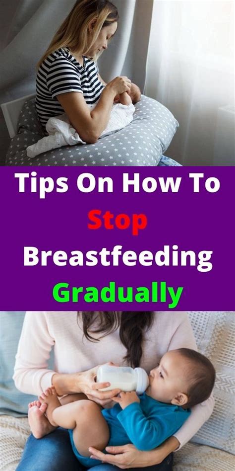 How To Stop Breastfeeding Stopping Breastfeeding Breastfeeding Baby