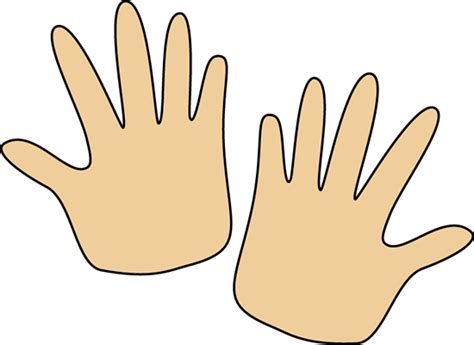 Pair Of Hands Clip Art Image Clipart Panda Free Clipart Images