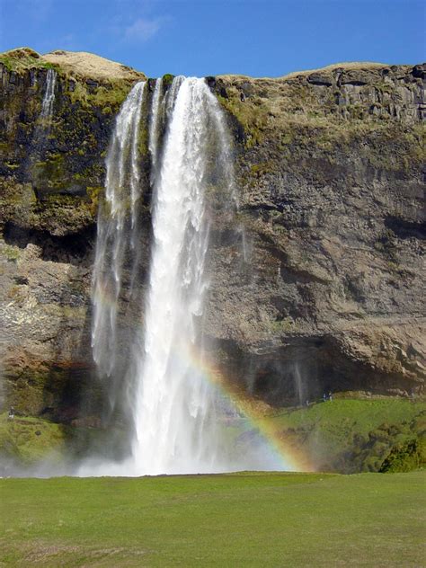 Free Waterfall Rainbow Stock Photo