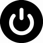 Potencia Start Button Icono Power Gratis Signo