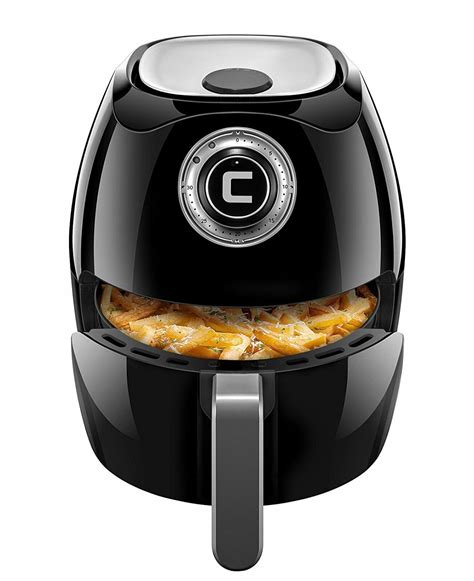 fryer air deep oil healthy oven stove electric cooking chefman kitchen airfryer basket flat liter recipe housewares aroma aew timer
