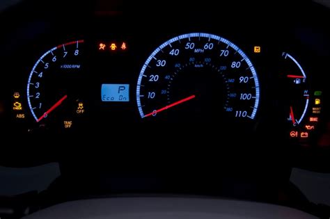 Toyota Sienna Dashboard Warning Lights