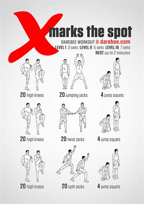 X Marks The Spot Workout Best Beginner Workout Aerobics Workout