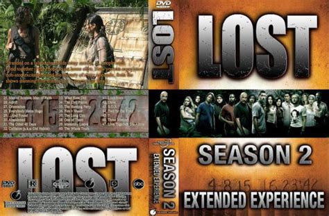Coversboxsk Lost Season 2 Front Back Orginal High Quality Dvd