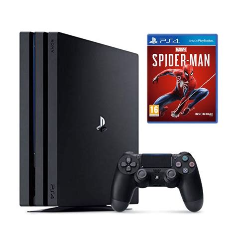 Sony Playstation 4 Pro 1TB Console with Marvel's Spider-Man (PS4)