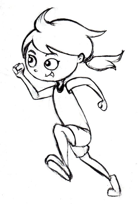 1217 x 1575 gif 81 кб. Girl Running Drawing at PaintingValley.com | Explore ...