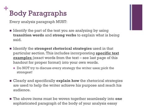 Civil engineering page 1 elements of a process analysis paragraphprocess analysis paragraphs contain a number of elements that. PPT - Review of Rhetoric/Rhetorical Analysis PowerPoint ...