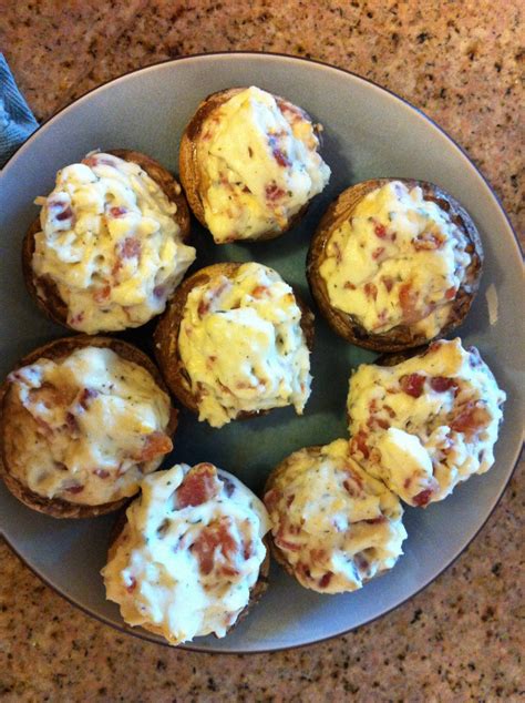 Stuffed Mushrooms...Oven:350. Remove stems from mushrooms. Bake the ...