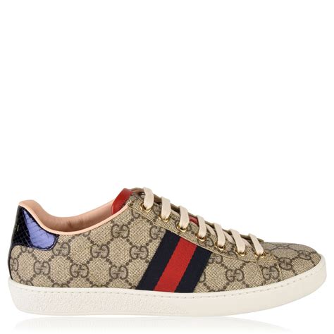 Gucci Ace Gg Supreme Trainers Women Low Trainers Flannels