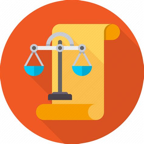 Balance Justice Law Legal Regulation Rule Statute Icon Download