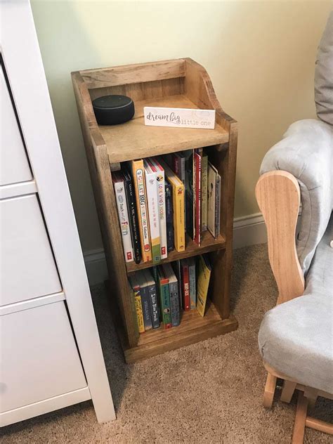 Bookcase Through End Tables