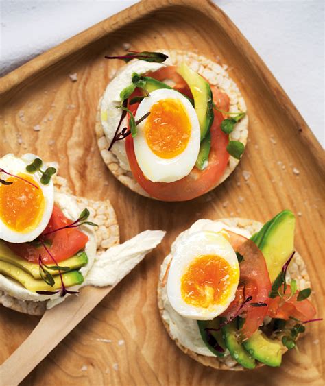 Fried rice requires very high temperatures which. Soft-boiled egg, avocado and tomato rice-cake stacks