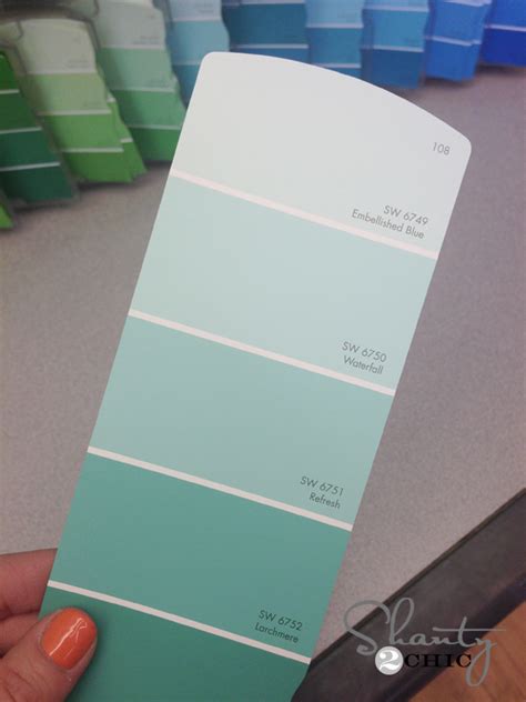 Sherwin williams colors collection deck complete paint colors. New Paint Color! - Shanty 2 Chic