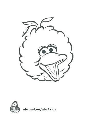 Big bird, snuffy, grover, cookie monster, oscar the grouch. big bird coloring pages big bird coloring pages this is ...