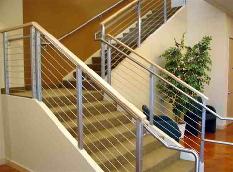 Cable railings are second only to glass for providing a sense of openness around your staircase. Stair Cable Railing - Modern - Staircase - by Ultra-tec ...