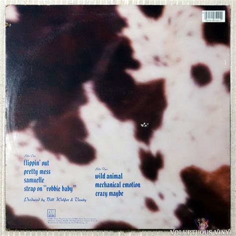 Vanity ‎ Wild Animal 1984 Vinyl Lp Album Promo Voluptuous Vinyl