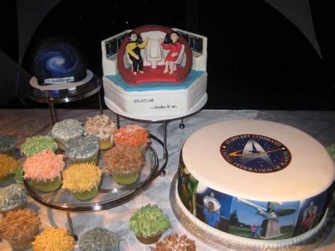 Star Trek Wedding Cake