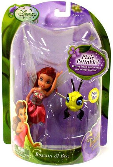 Disney Fairies Tinker Bell The Great Fairy Rescue Rosetta Bee 4 Figure 2 Pack Playmates Toywiz