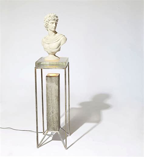 Codor Design Lighted Art Pedestals Furniture Pedestal Sculpture