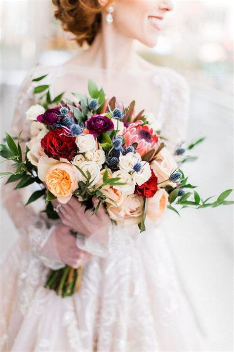 25 Brilliant Wedding Bouquets For Springsummer 2021