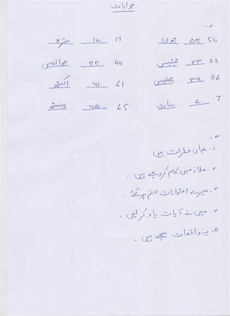 Worksheet for grade 1 urdu: urdu-blog-worksheet-class-4-answer-key | Reading ...