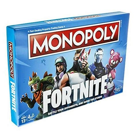 Fortnite Monopoly Board Game Limited Edition Fortnite Monopoly Game