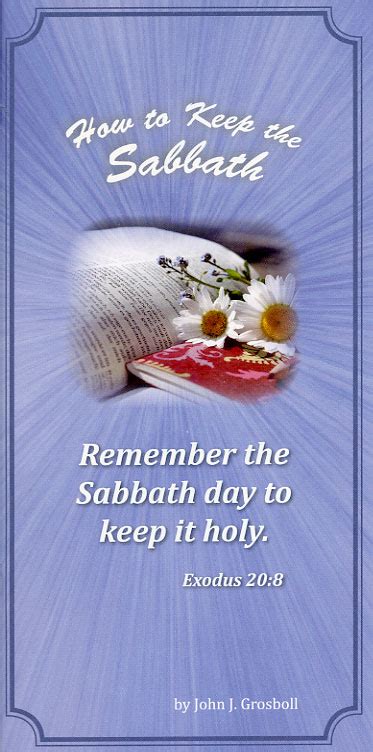 How To Keep The Sabbath Doctrine Post Steps To Life