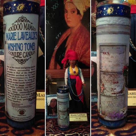 Marie Laveaux Wishing Tomb Conjure Candles The Original Creolemoon