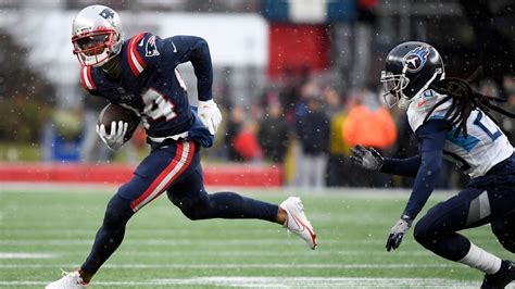 Kendrick Bourne Delivers Excitement In The First Year With The New England Patriots Nfl Nation
