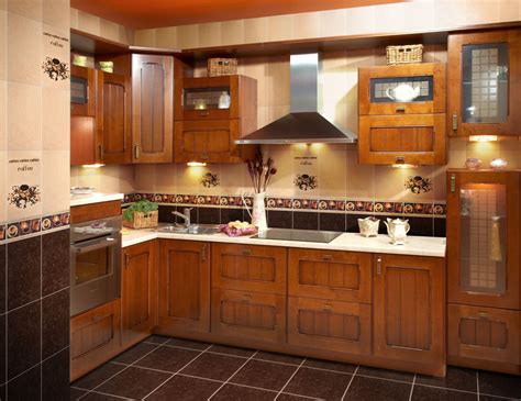 Ubin keramik untuk dapur pada apron (59 foto): pilihan dan ...