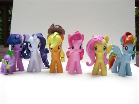 My Little Pony Mane 6 Custom Figures By Alltheapples On Deviantart