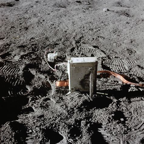 Apollo 14 Equipment On The Moon Photograph By Nasascience Photo