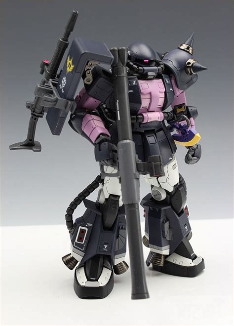 Rg 1144 Ms 06r 1a Zaku Ii Black Tri Star Ver Gundam Toys Gundam