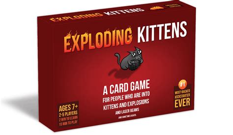 Exploding Kittens Game Box | Exploding kittens, Exploding kittens card