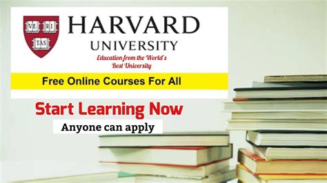 Harvard University Free Online Courses with Certification | Free Online