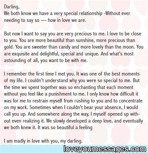 Every lady likes getting cute love messages for her, no matter where she is or what she is doing. love letter to girlfriend | Birthday letter for girlfriend ...