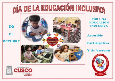Día De La Educación Inclusiva 16 De Octubre Gerencia Regional De