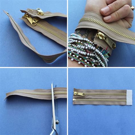 5 Ways To Turn Zippers Into Awesome Arm Candy Zipper Bracelet Arm