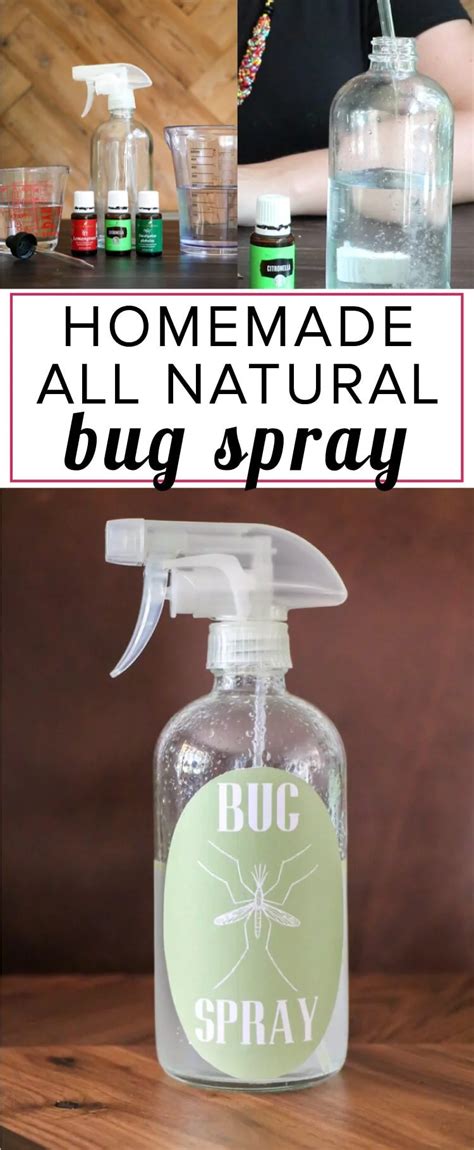 All Natural Diy Bug Spray Diy Bug Spray Natural Bug Spray Bug Spray