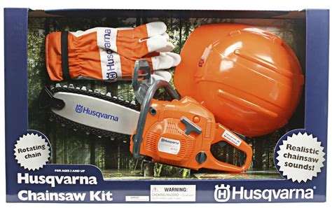 Husqvarna Childrens Battery Operated Toy Chain Saw Kit Lawnmowers Direct