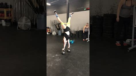 Kettlebell Handstand Hold With Hip Abduction Balance Youtube
